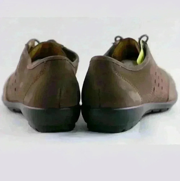 Hotter Suade Leather Cayla Shoes Oxfords - Picture 4 of 8